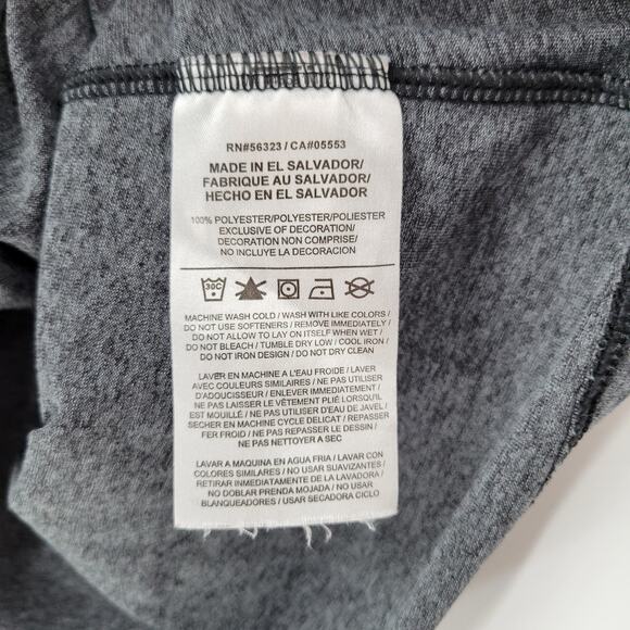 Nike Dri-Fit Womens Tank Top XS Gray Just Do It Graphic Racer Back Activewear - Picture 12 of 12